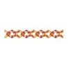 Lace Tape Crystal Orange