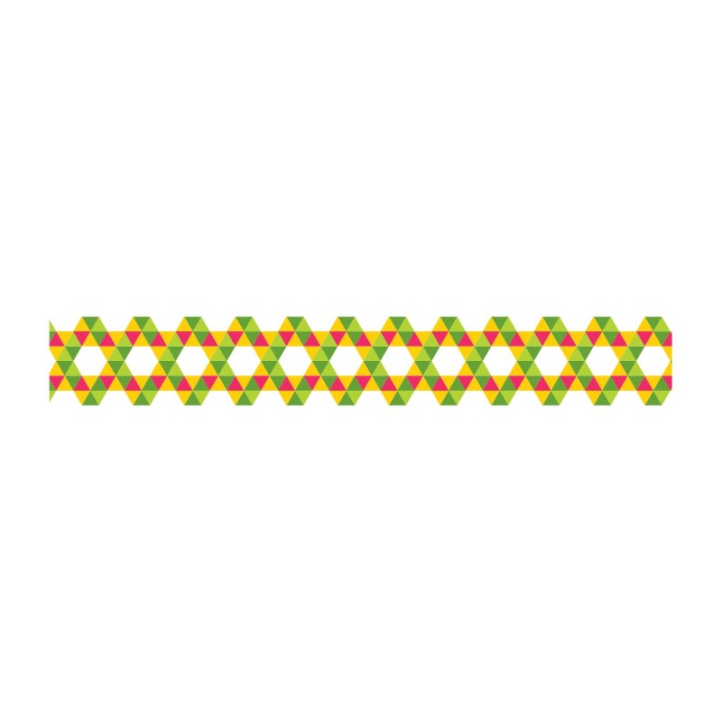 Lace Tape Jaggy Yellow