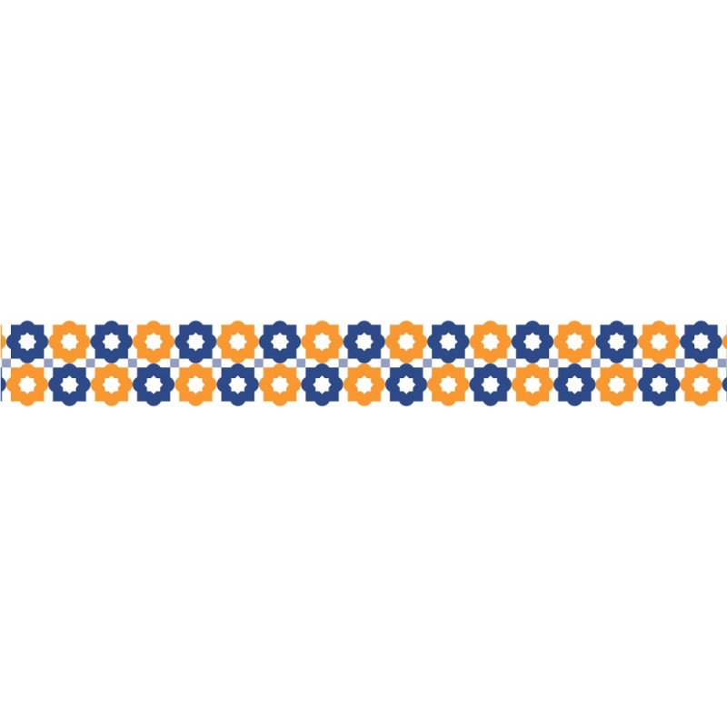 Lace Tape Mini Stardots Orange