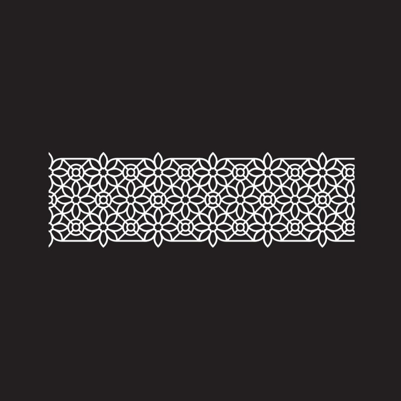 Lace Tape White Flower 75