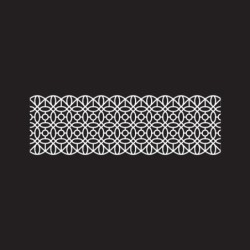 Lace Tape White Gem 75