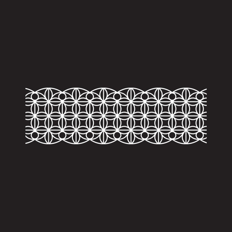 Lace Tape White Leaf 75