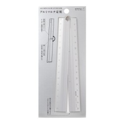 I106SV Aluminium Multi-Ruler Silver