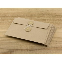 I550LB Kraft Envelopes Large Brown