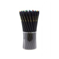 Rainbow 7-Colour Black Pencil (set of 50)