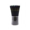 Rainbow 7-Colour Black Pencil (set of 50)