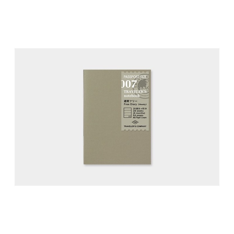I5207 Refill Free Diary Weekly