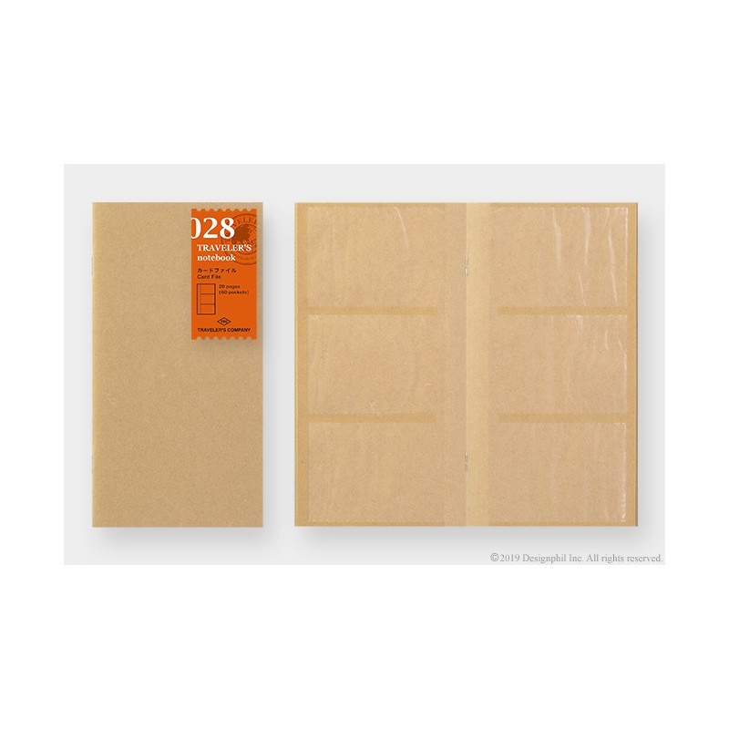 I5128 Traveller's Notebook Card File Refill