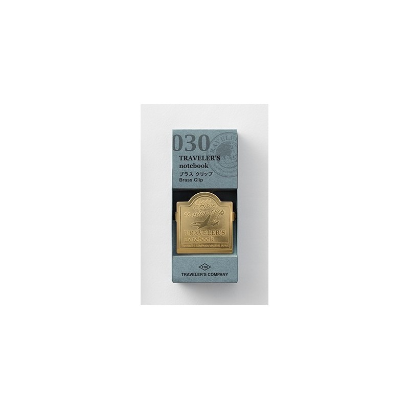 I5130AP Traveller's Notebook Brass Airplane Clip