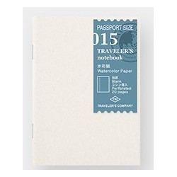 I5215 Traveller's Notebook Passport Watercolour Paper Refill