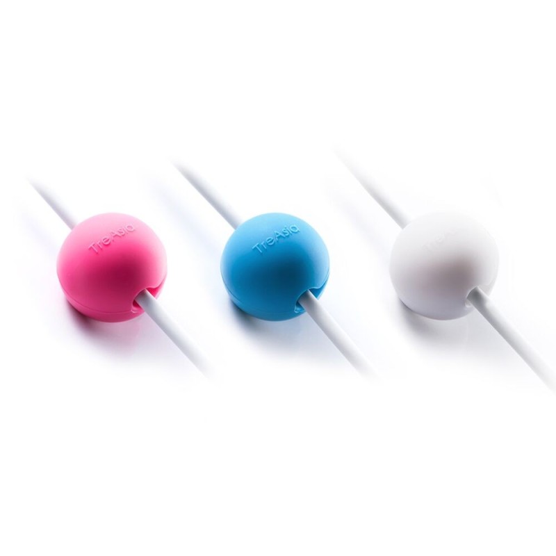RECH0102 Magnetic Cable Dot Pink/Blue/White