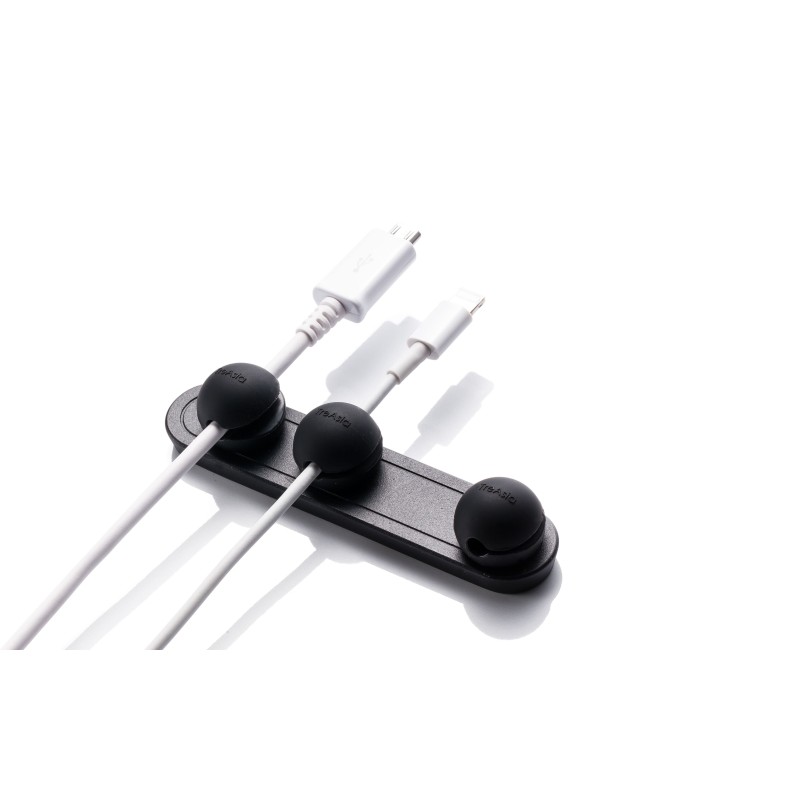 RECH0204 Magnetic Cable Holder Plus Black