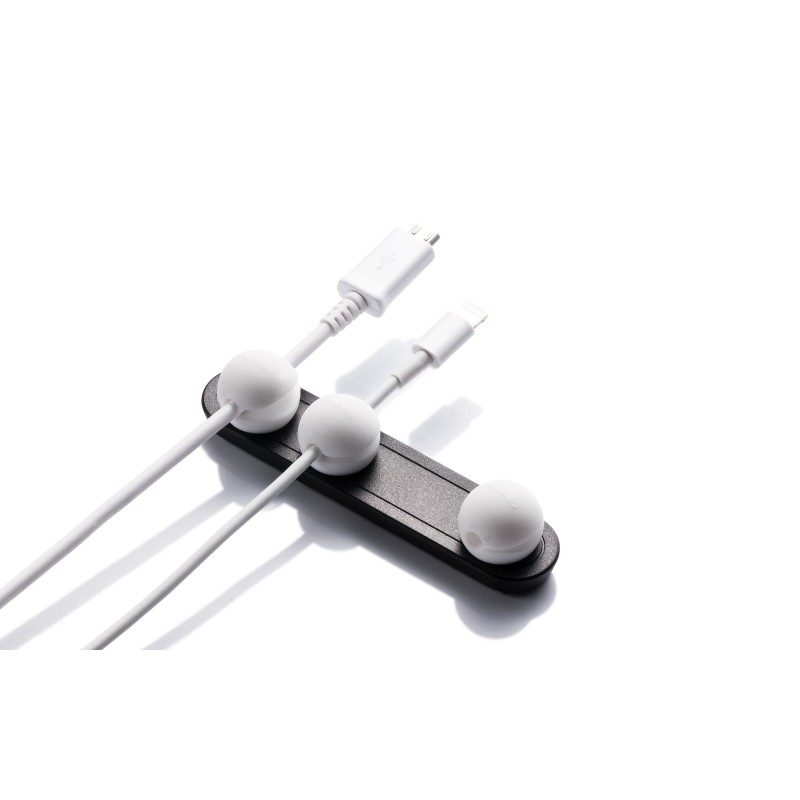 RECH0203 Magnetic Cable Holder Plus White