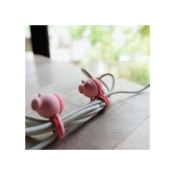 REAC0501 ZOO Cable Wrap Pig Pink