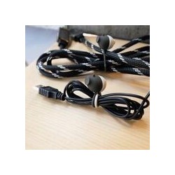REAC0504 ZOO Cable Wrap Pig Black