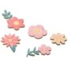 I215PF Decoration Sticker Pink Flower