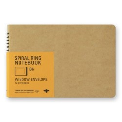 Spiral Ring Note Window Envelope I206EB6
