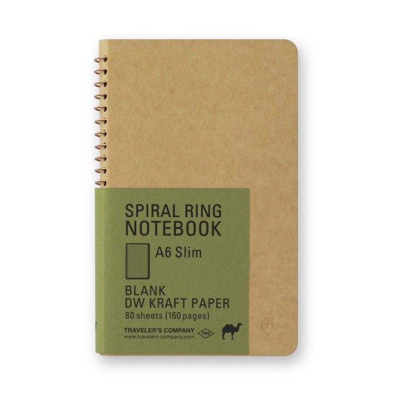 Spiral Ring Note Kraft PaperA6 I206KA6