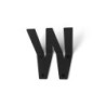 SP002W W Letter Hook
