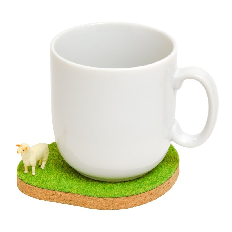 SH001SH Island Coaster Sheep