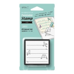 I218BD Self-Inking Stamp Birds