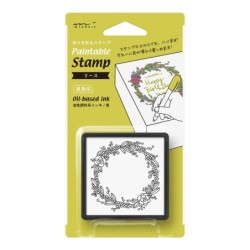 I218WT Self-Inking Stamp Wreath