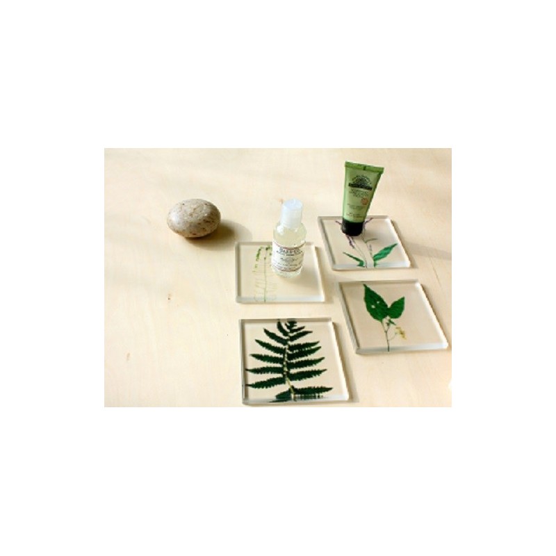 TU004B Amenity Tile Purple Flower