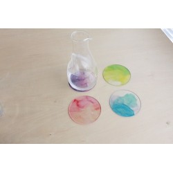 TU001WC Coaster Set Watercolour