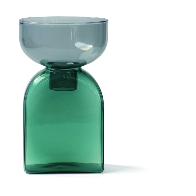 Grey/Green Two Tone Vase AM010GG
