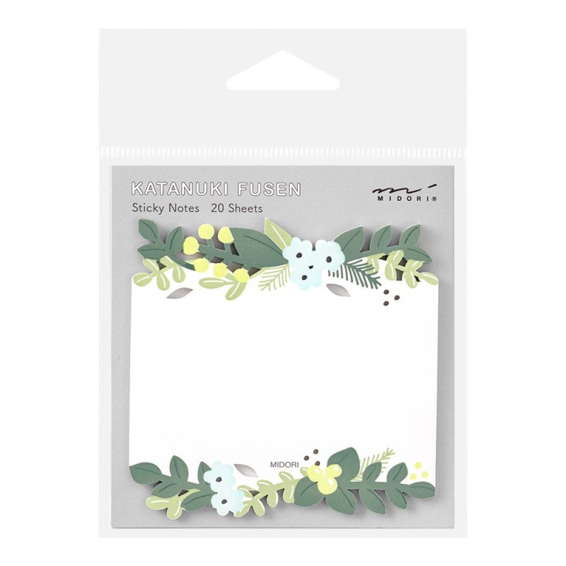 I237LV Sticky Notes Leaves