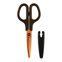 PL006DB Premium Scissors Dark Brown