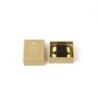 D13907GD Brass Pill Case with Band