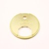 D1332GD Disk Key Holder Gold