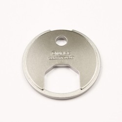 D1332SV Disk Key Holder Silver