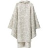 WPCR003-133 Poncho Flowers & Birds Off-White