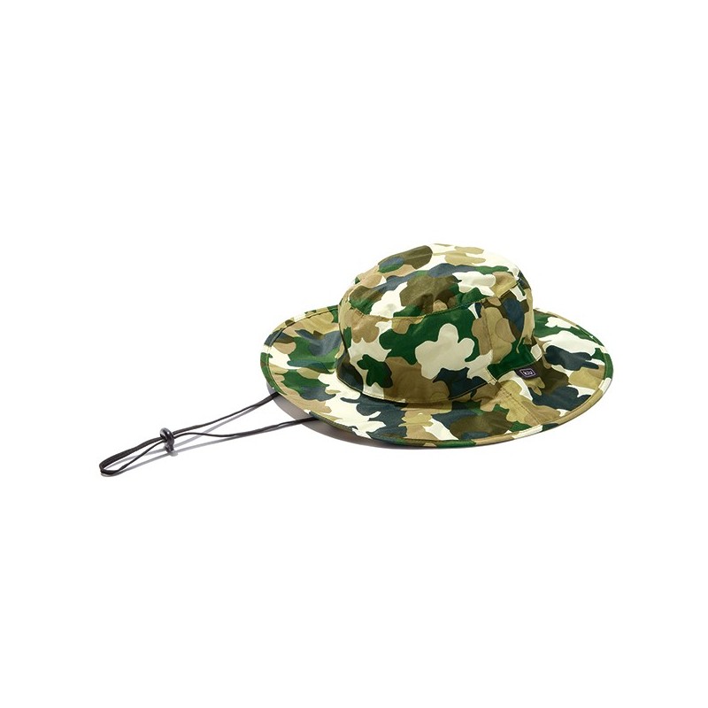 WPCK85-141 UV & Rain Packable Safari Hat Camo Flower