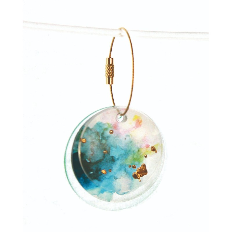 TU008BL Awairo Sakura Drop Key Holder Blue
