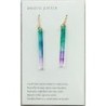 TU009BP Awairo Earrings Blue/Purple
