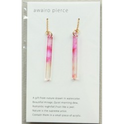 TU009PK Awairo Earrings Pink