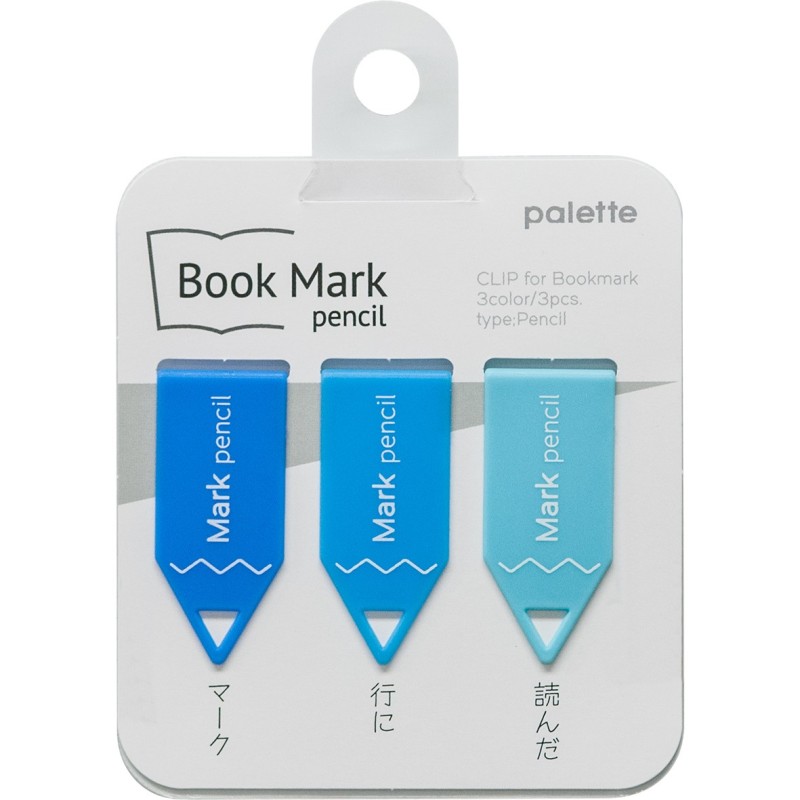 A BMP010-BL Bookmark Clip Blue