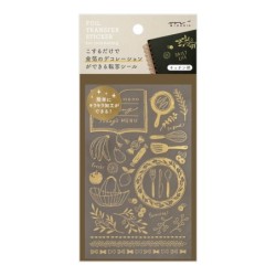 I252KT Transfer Foil Sticker Kitchen