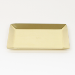 D13915GD Brass Square Tray