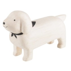 P100DHW Pole Pole Dachshund White