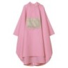 WPCR005-909PK Bi-colour Poncho Pink