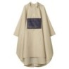WPCR005-947BG Bi-colour Poncho Beige