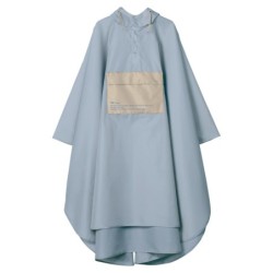 WPCR005-911BL Bi-colour Poncho Blue