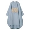 WPCR005-911BL Bi-colour Poncho Blue
