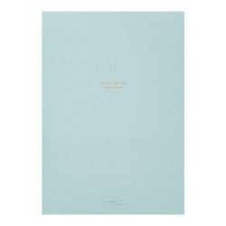 I256BL Colour Dot Grid A5 Paper Pad Blue