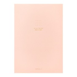 I256PK Colour Dot Grid A5 Paper Pad Pink