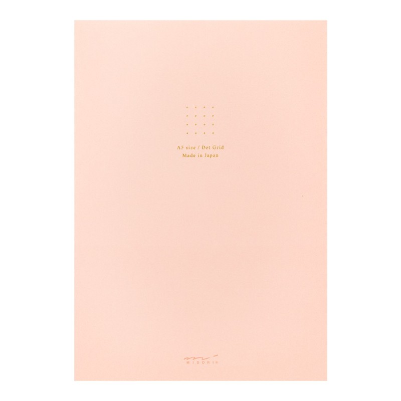I256PK Colour Dot Grid A5 Paper Pad Pink